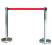 Стойка ограждения,  разделительная стойка,  ограждение с лентой,  стойки с канатом +Киев