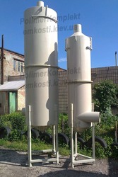 Скруббер,  циклон пластиковый.