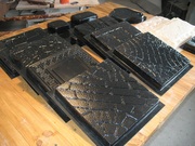 Оборудование для производства пластиковых форм для тротуарной плитки,