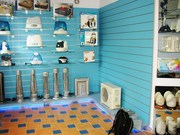 Консольные стеллажи Экостар для магазина