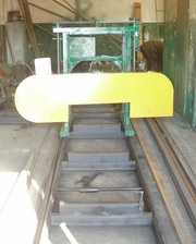 Пилорама с бензиновым двигателем