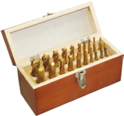 Набор фрез Zenitech c титановым покрытием 20 шт