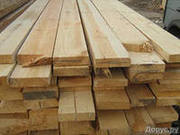 Доска обрезная и не обрезная Брус сосна строительная пило рама достав