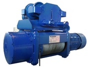 Болгарские тали электрические канатные и цепные PODEMCRANE AD и запчасти к ним.