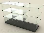 Стеклянные витрины(соединения для стекла)