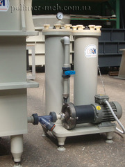Гальванические и химические насосно-фильтровальные установки