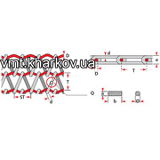 Транспортерная сетка. Конвейерная сетка. Лента металлическая транспортерная