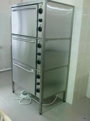 Шкаф жарочный трехсекционный