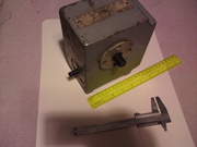 Новый дюралиевый редуктор понижающий  1/64