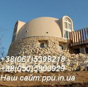 Оборудование для производства домов из готовых панелей. Купольный дом.