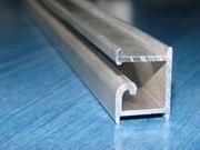 Профиль, вкладки алюминиевые в экспопанели