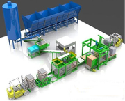 линия для производства шлакоблоков