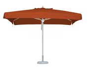 Зонт 2x2м торговый, с клапаном и серебряным напылением