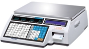 Весы торговые с печатью этикетки CAS CL5000J