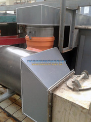 .Корпус емкости (Резервуара. Вентиляции ) из ПВХ.  PVC-C