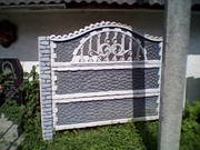 оборудование для производства декоративных бетонных заборов