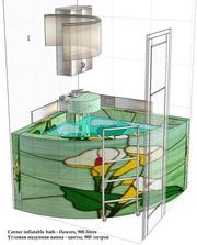 Новое изобретение - раскладная аэромассажная ванна 