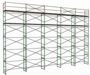 Строительные леса рамные облегченные,  крестовые