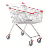 Тележки покупательские для магазинов.