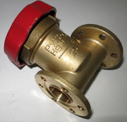 Вентиль вакуумный ручной фланцевый 15б24р Ду25