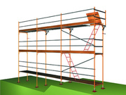Строительные леса,  аренда,  монтаж