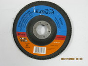 Круги лепестковые тарельчатые шлифовальные ТМ Карпаты