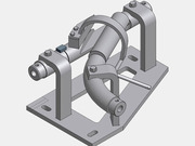 Стрелки поворотные  переводные для подвесного трубчатого пути