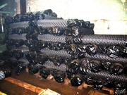 Сетка рабица, колючая проволока, кадочная сетка, проволока, столбы