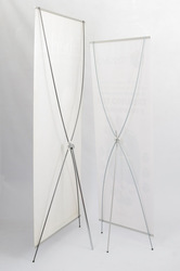 Мобильный выставочный стенд, Паук, х-баннер, x-banner (60х160см80х180)