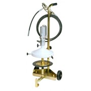 Набор с насосом для распределения консистентной смазки для бочек raasm