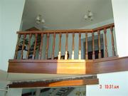 Деревянная балюстрада в Харькове