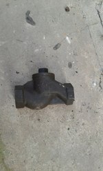 Клапан 16ч11р обратный муфтовый  