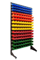 Купить стеллаж с ящиками для метизов в Харькове, складские ящики