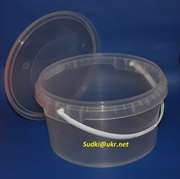 Ведро пищевое на 2, 3л