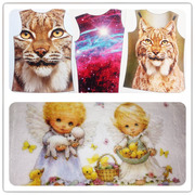 Печать рисунков на ткани. Сублимация