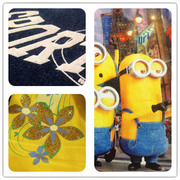 Печать рисунков на ткани. Накатка