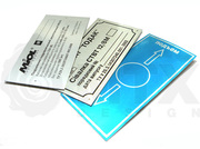 Изготовление шильдиков, шильд, бирок