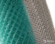 Сетка рабица,   проволока,  столбики виноградные