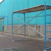 Леса строительные рамные для фасада.