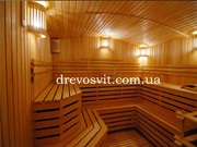 Вагонка для сауни,  лазні.