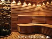 Вагонка вільхова для лазні.