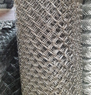 Сетка рабица, армопояс, кладочная, проволока, столбики ж/б, б/у