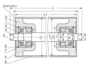 Ролики конвейерные диаметром 50 - 152 мм.