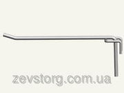 Крючок на сетку торговую одинарный