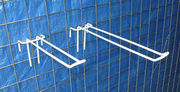 Крючки двойные на сетку торговую 250 мм