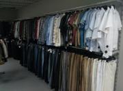 Торговое оборудование (стеллажи) б/у для одежды (в любой комплектации)