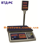 Весы торговые с подключением к ПК (ВТД-PC)