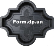 Формы для тротуарной плитки Клевер узорный 4, 5см