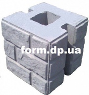 Форма наборного столба К-2