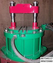 Пресс настольный  пневматический  двухстоечный  номинальное усилие 10 